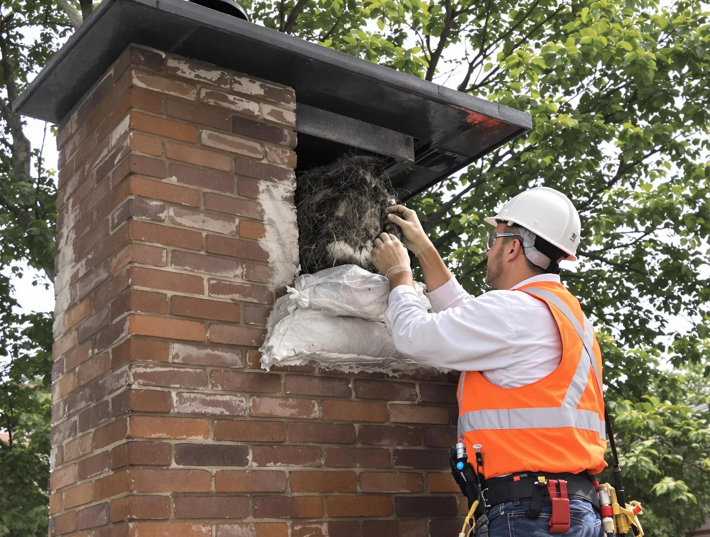 Humane removal of debris and animals by Orem Chimney Sweep in Orem, UT