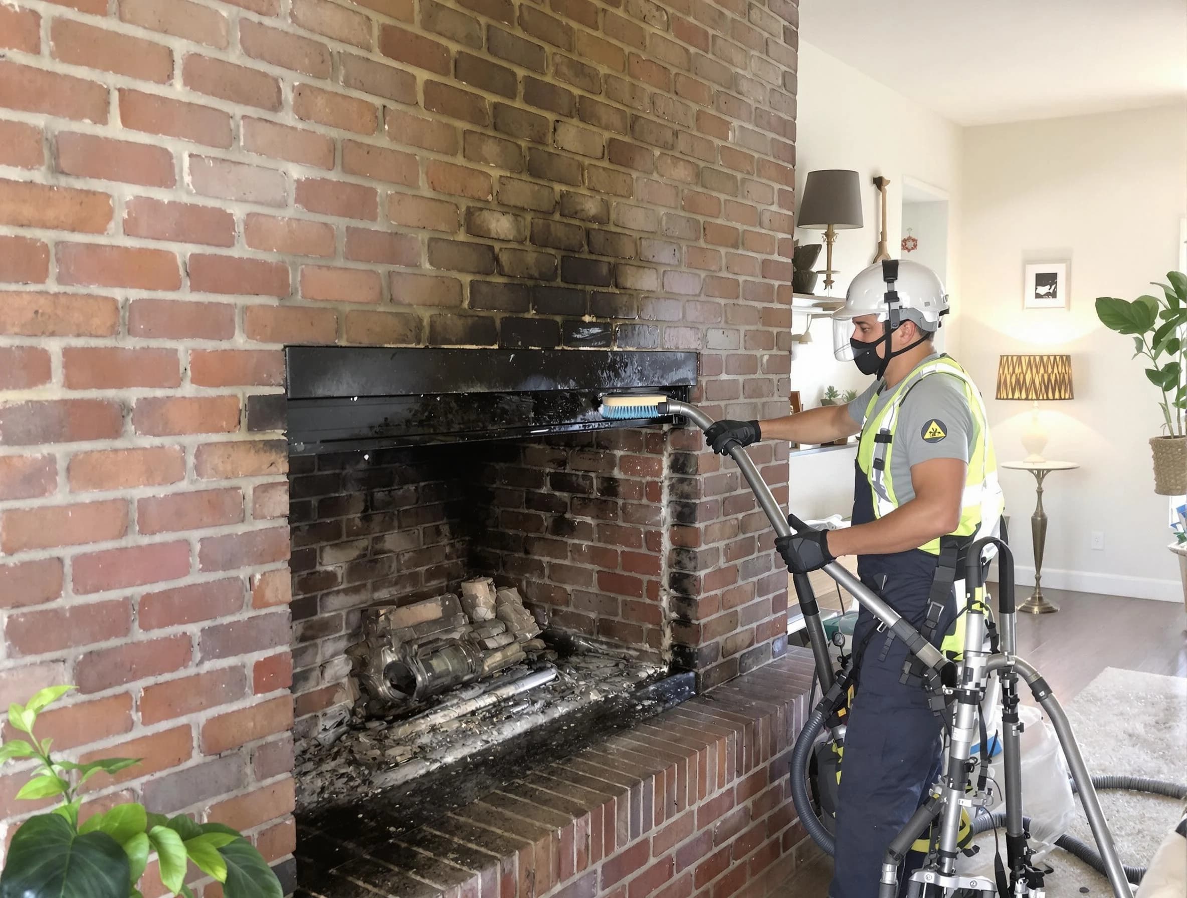 Orem Chimney Sweep providing fireplace cleaning services in Orem, UT