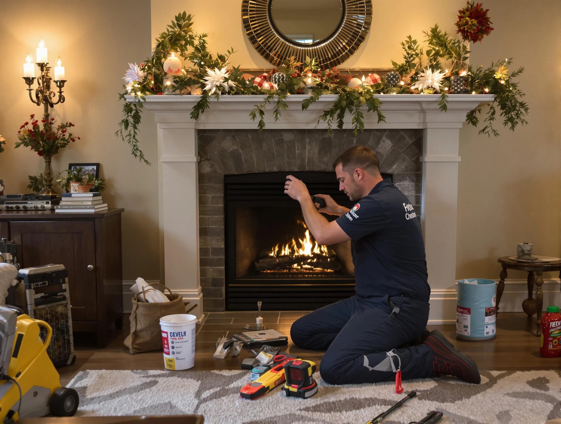Orem Chimney Sweep offering fireplace maintenance services in Orem, UT