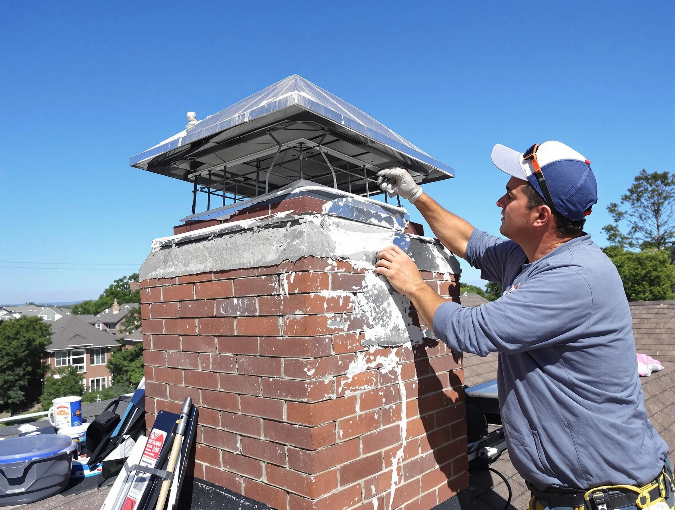Chimney Crown Services service in Orem, UT