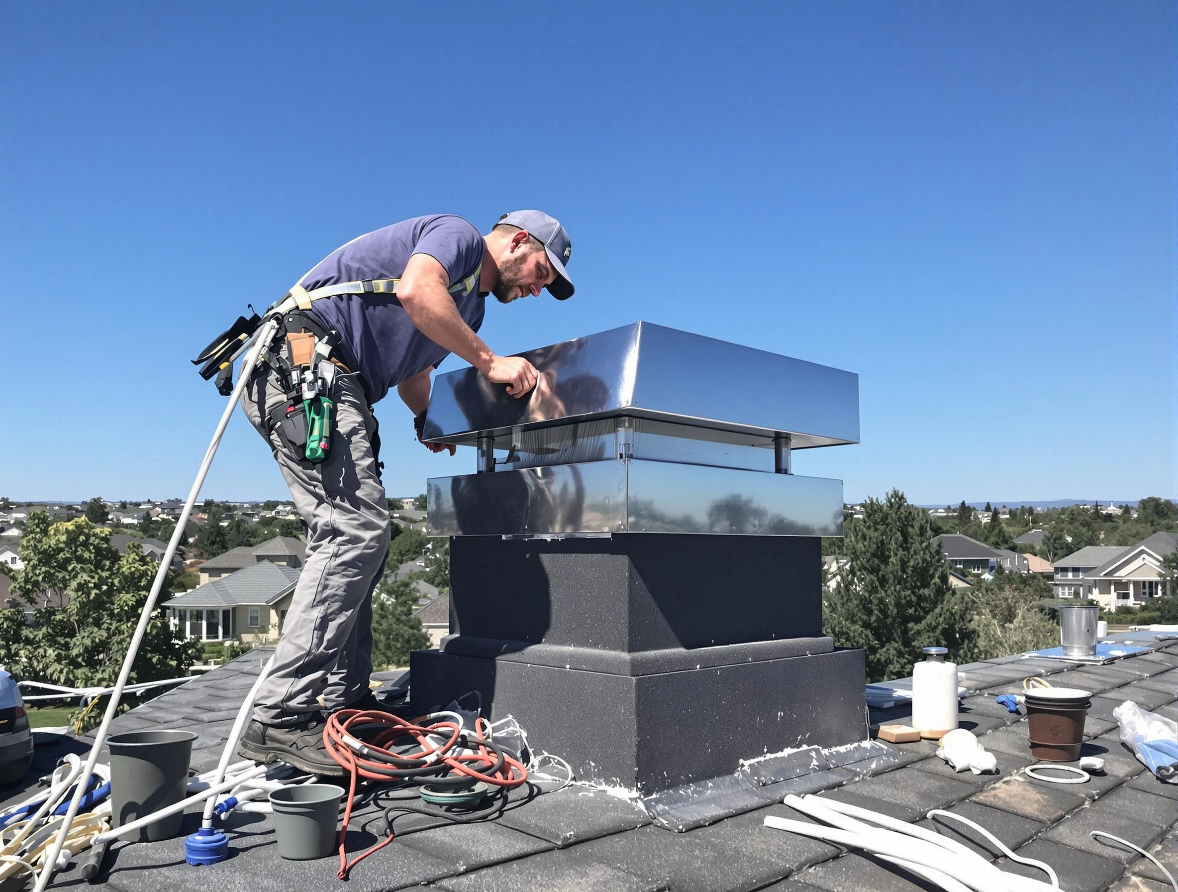 Chimney Cap Services in Orem