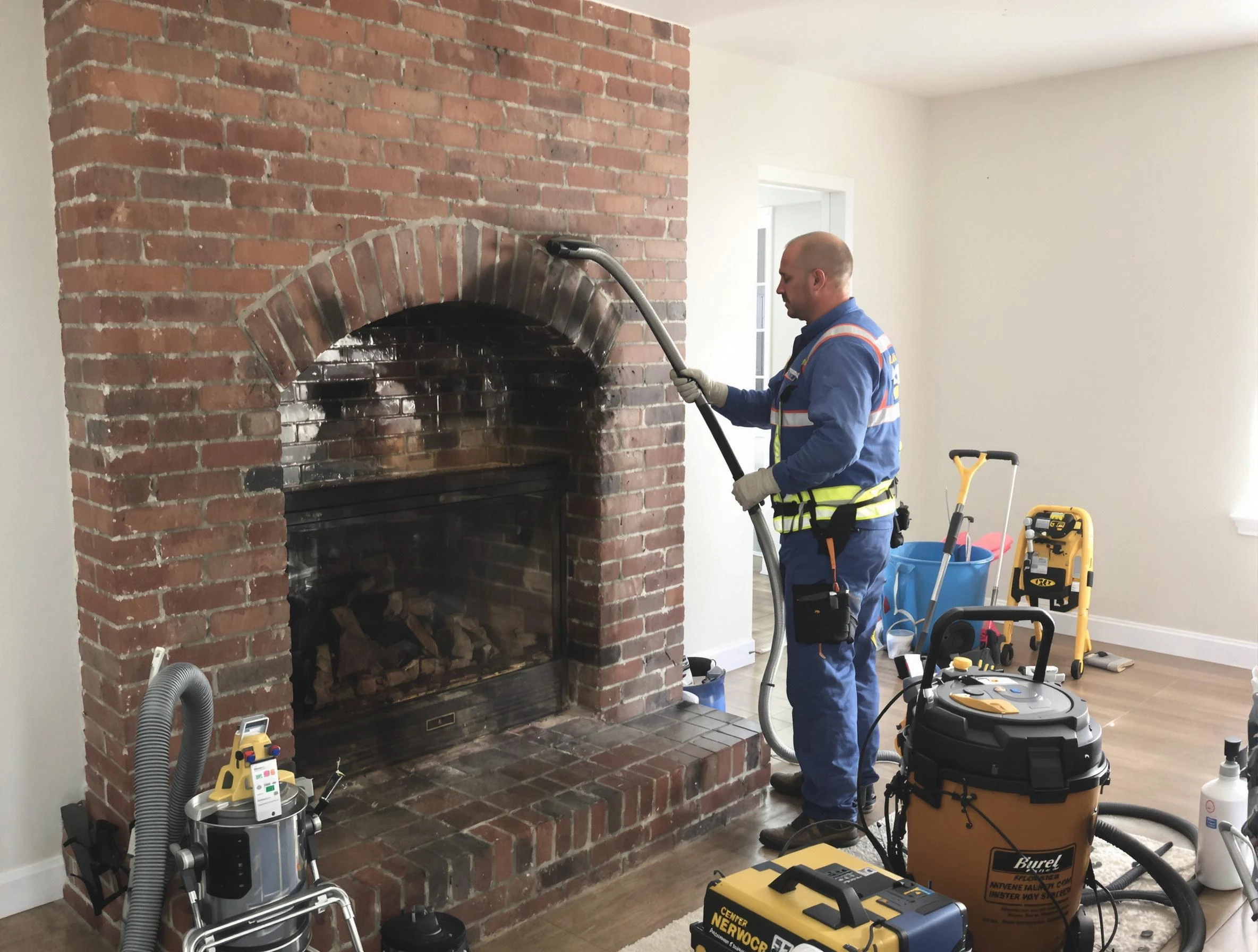Orem Chimney Sweep expert performing detailed chimney sweep in Orem, UT
